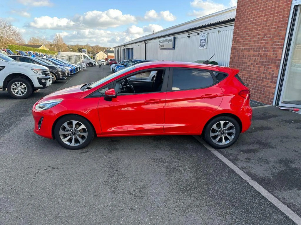 Ford Fiesta 1.0T Ecoboost Mhev Trend Hatchback Manu BD70ZGE Red #4