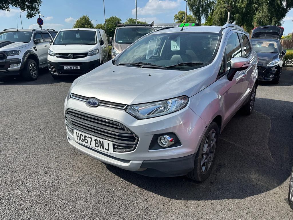 Ford Ecosport 1.5 Tdci Titanium Suv 2Wd Euro 6 Silver