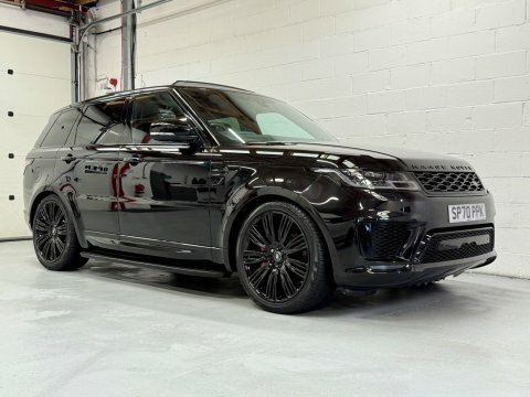 Land Rover Range Rover Sport 4.4 Sd V8 SP70PPK Black
