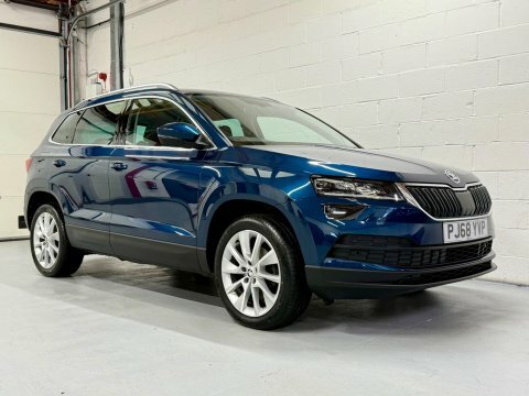 Skoda Karoq 1.6 Tdi Se PJ68YVP Blue #6