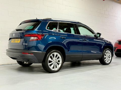 Skoda Karoq 1.6 Tdi Se PJ68YVP Blue #2