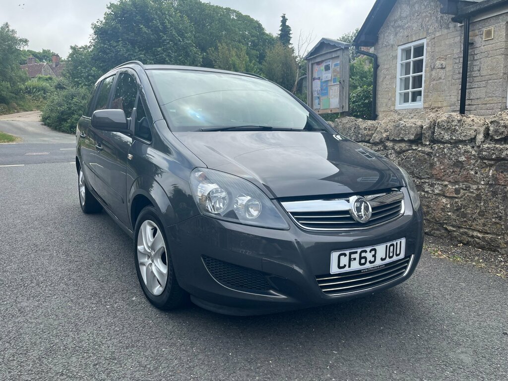 Vauxhall Zafira 1.8 16V Exclusiv Mpv Euro 5 120 Grey