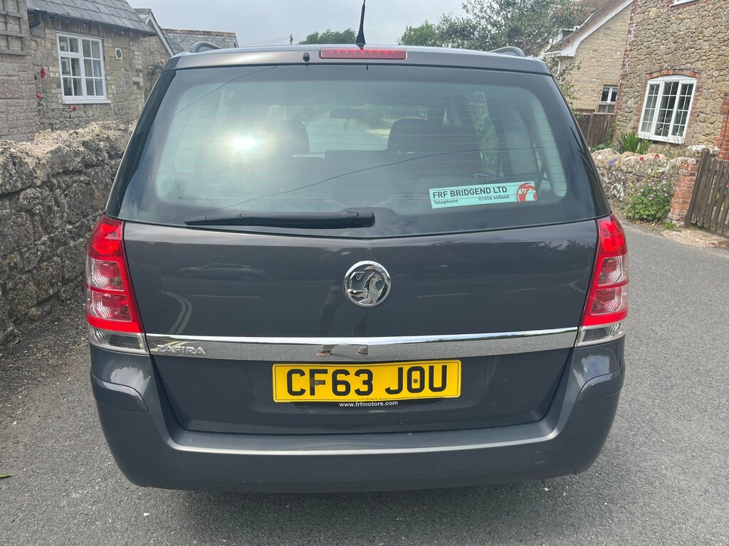 Vauxhall Zafira 1.8 16V Exclusiv Mpv Euro 5 120 Grey #5