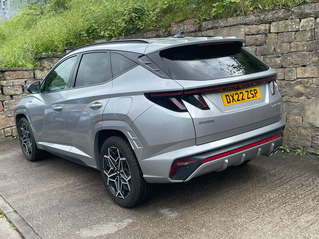 Hyundai Tucson 1.6 Tgdi N Line 2Wd DX22ZSP Silver #3
