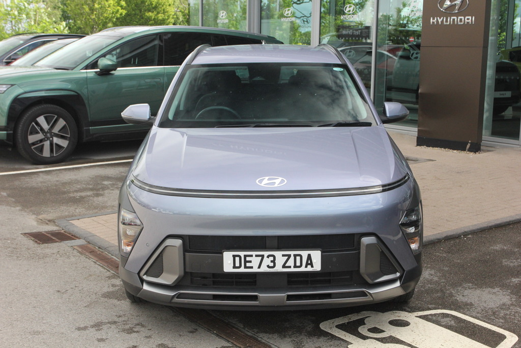 Hyundai Kona 1.6 Gdi Hybrid Advance Dct DE73ZDA Blue #2