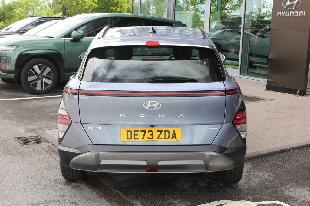 Hyundai Kona 1.6 Gdi Hybrid Advance Dct DE73ZDA Blue #4