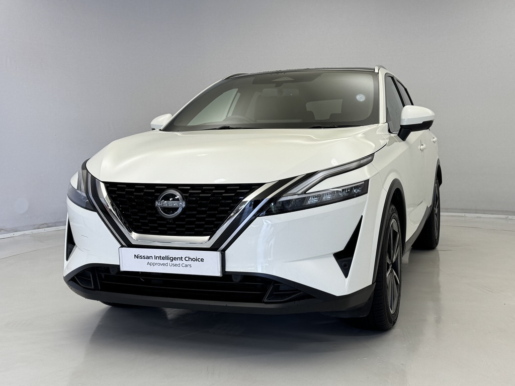 Nissan Qashqai 1.3 Dig-t Mh 158 Tekna Xtronic BF72EDR White #5
