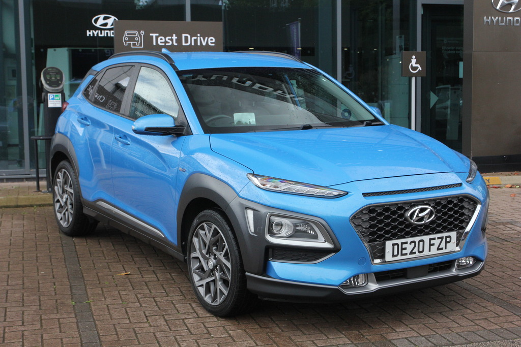 Hyundai Kona 1.6 Gdi Hybrid Premium Se Dct Blue