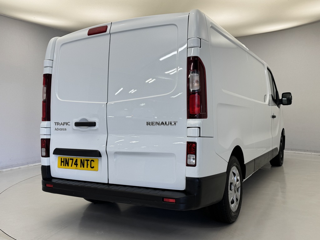 Renault Trafic Ll30 Blue Dci 130 Advance Safety Van HN74NTC White #5
