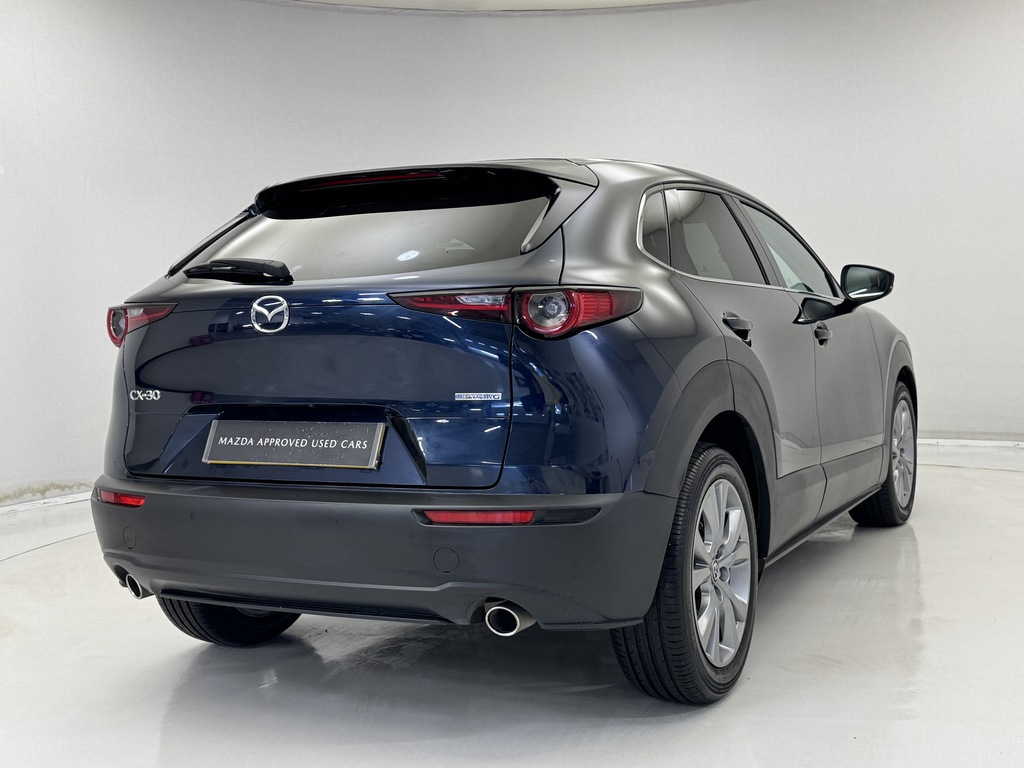 Mazda CX-30 2.5 E-skyactiv G Mhev 140 Exclusive-line FJ75LBN Blue #2