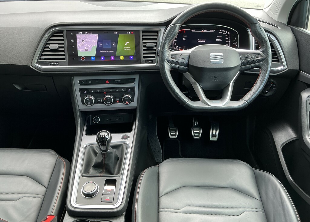 Seat Ateca 1.5 Tsi Evo Fr Sport DX73YLV White #2