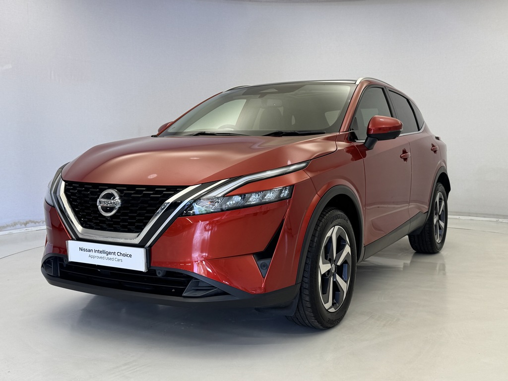 Nissan Qashqai 1.3 Dig-t Mh N-connecta Glass Roof OV23WXT Red #5