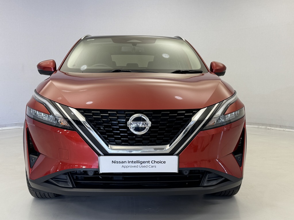 Nissan Qashqai 1.3 Dig-t Mh N-connecta Glass Roof OV23WXT Red #4