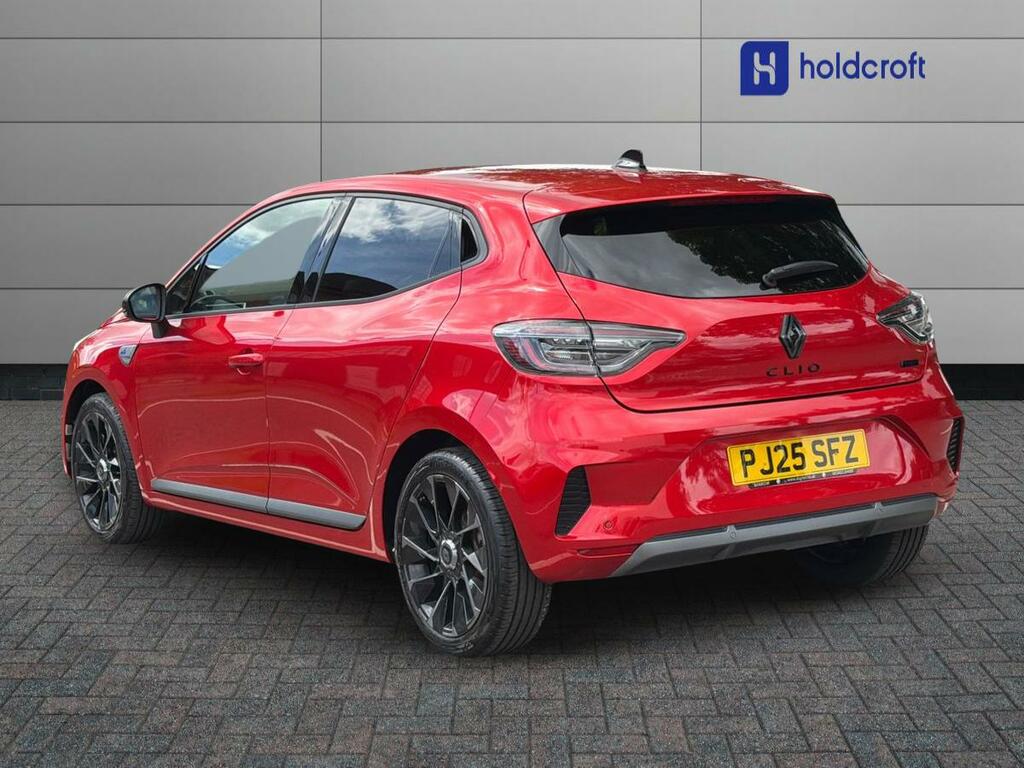 Renault Clio 1.6 E-tech Full Hybrid 145 Esprit Alpine PJ25SFZ Red #2