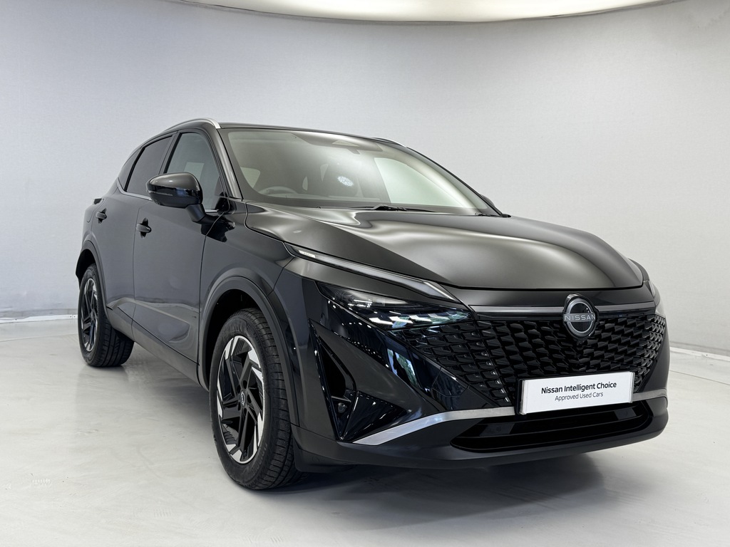 Nissan Qashqai 1.3 Dig-t Mh N-connecta Glass Roof OV75AYB Black #2