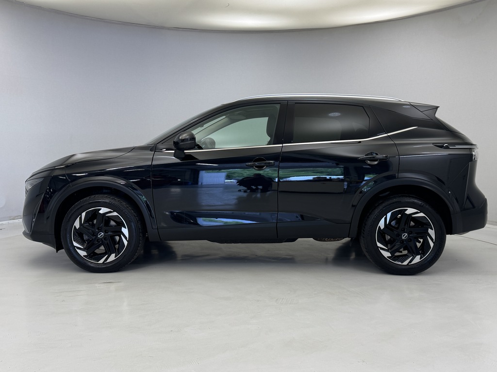 Nissan Qashqai 1.3 Dig-t Mh N-connecta Glass Roof OV75AYB Black #6