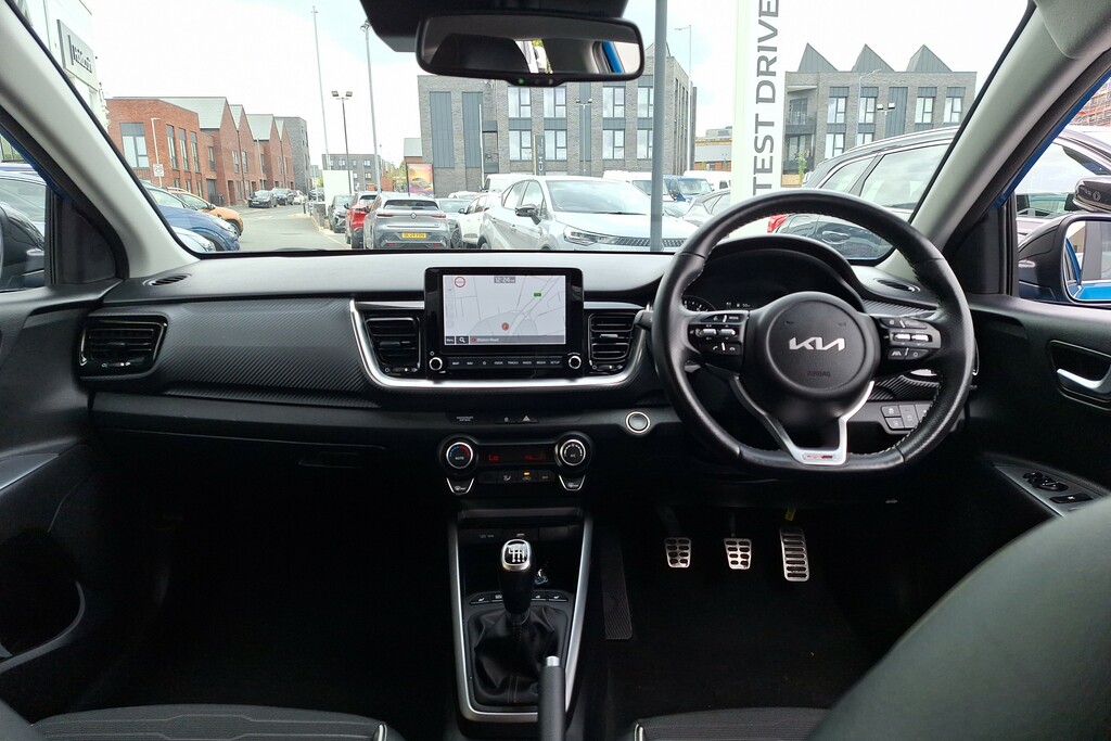 Kia Stonic 1.0T Gdi 48V Gt-line S Blue #3