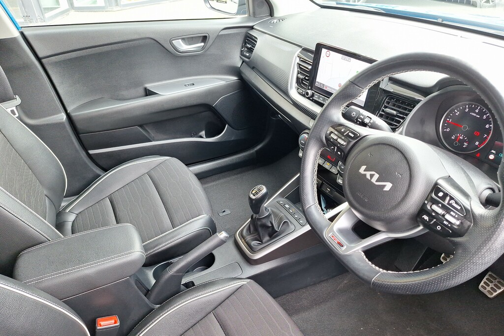Kia Stonic Gt-line Blue #12