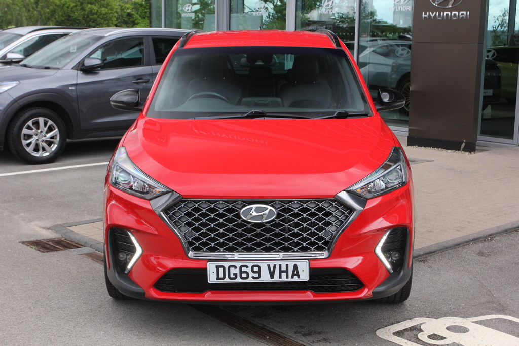 Hyundai Tucson 1.6 Tgdi 177 N Line 2Wd DG69VHA Red #2