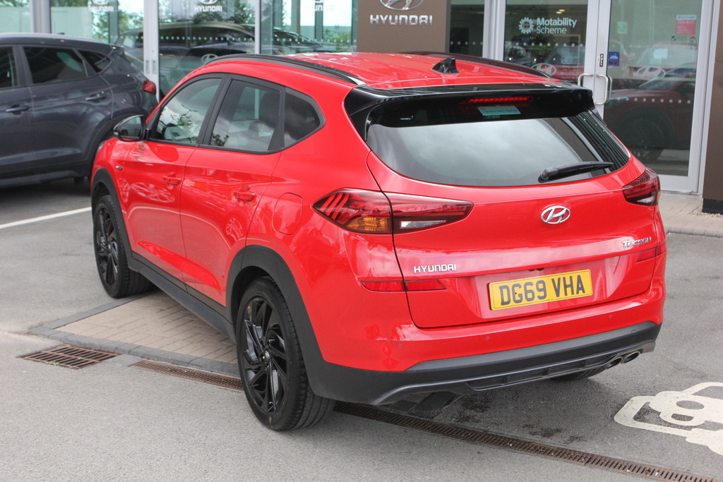 Hyundai Tucson 1.6 Tgdi 177 N Line 2Wd DG69VHA Red #3