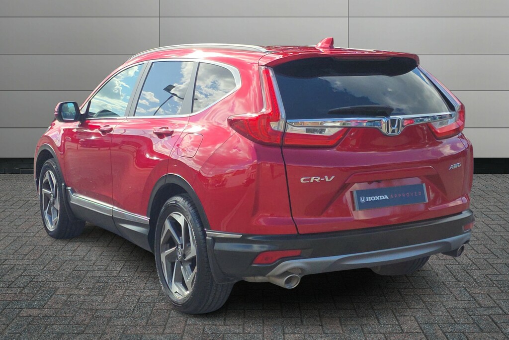 Honda Cr-V 1.5 Vtec Turbo Ex Cvt Red #3