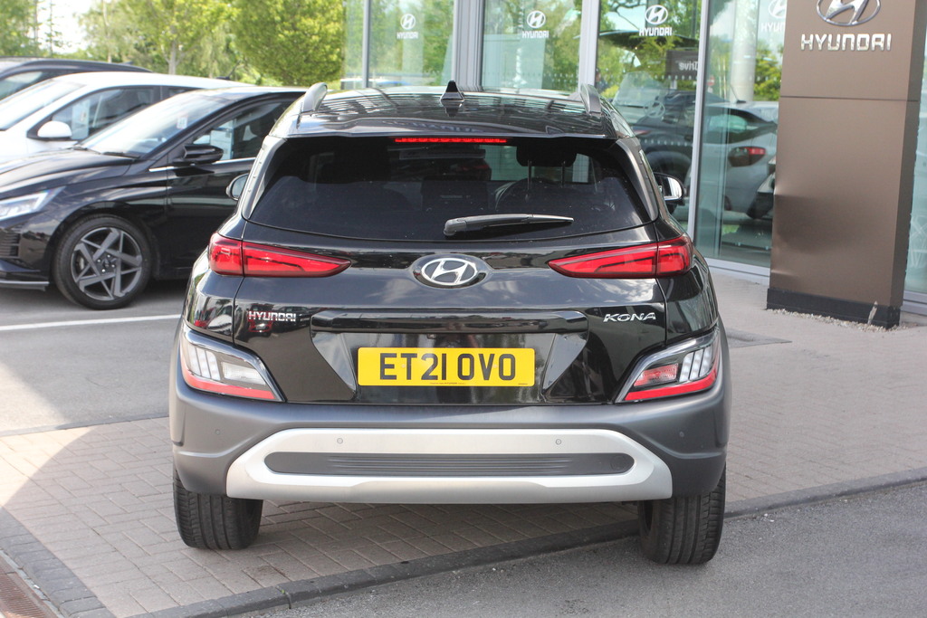 Hyundai Kona 1.0 Tgdi 48V Mhev Premium ET21OVO Black #4