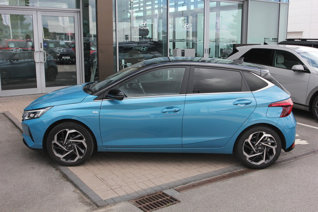 Hyundai I20 1.0T Gdi 48V Mhd Ultimate Dct EN23LHT Blue #6