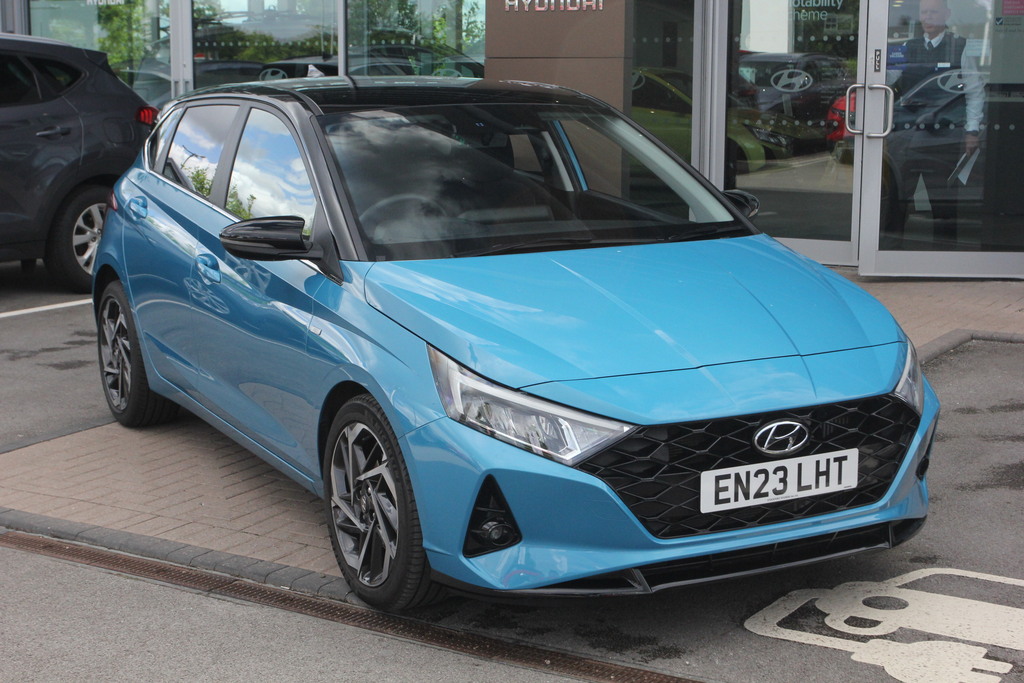 Hyundai I20 1.0T Gdi 48V Mhd Ultimate Dct EN23LHT Blue