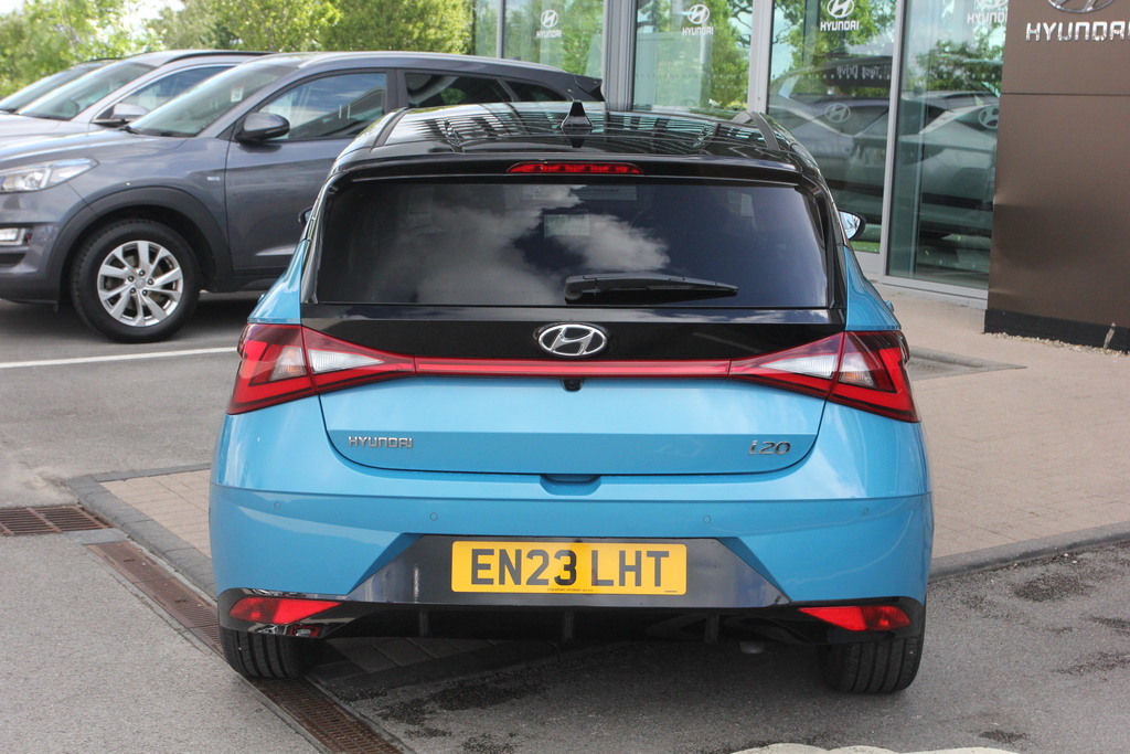 Hyundai I20 1.0T Gdi 48V Mhd Ultimate Dct EN23LHT Blue #4