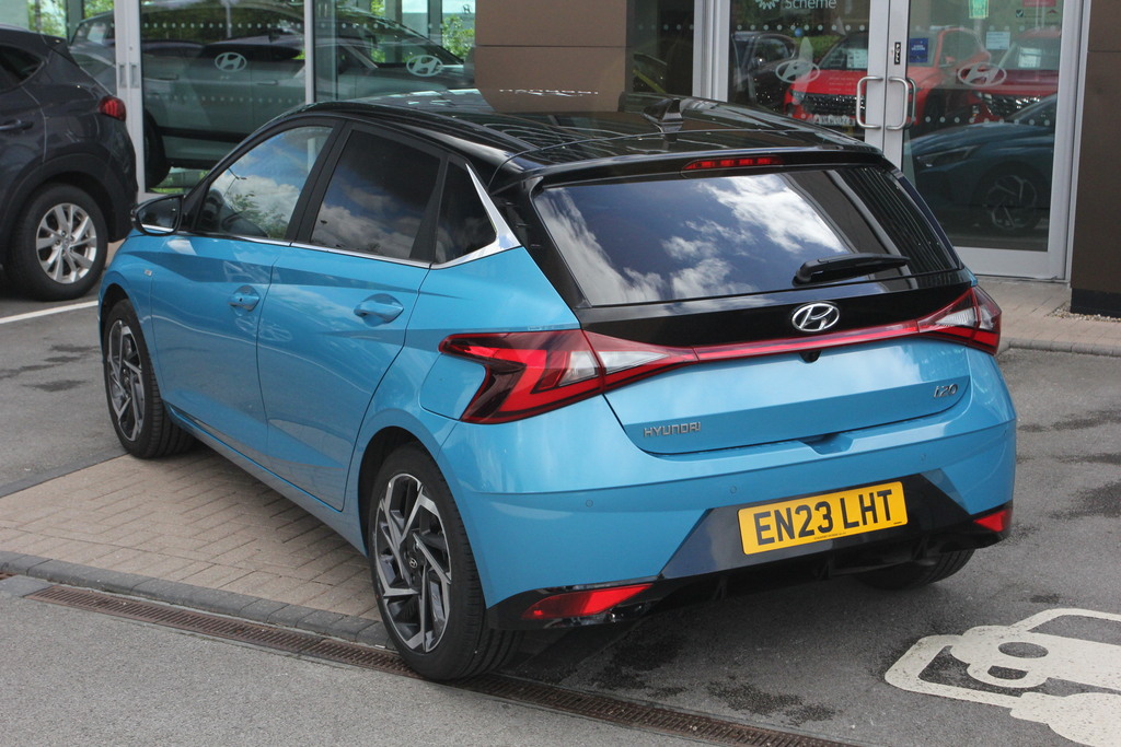 Hyundai I20 1.0T Gdi 48V Mhd Ultimate Dct EN23LHT Blue #3