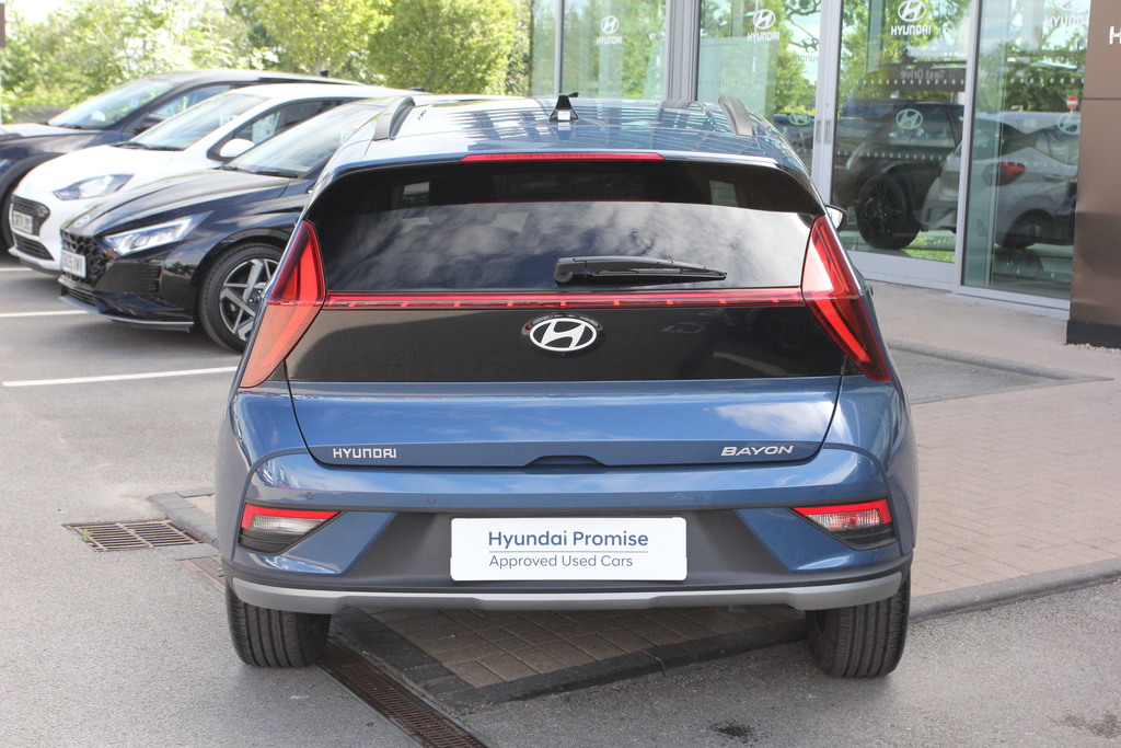 Hyundai Bayon 1.0 Tgdi Ultimate Dct Blue #4