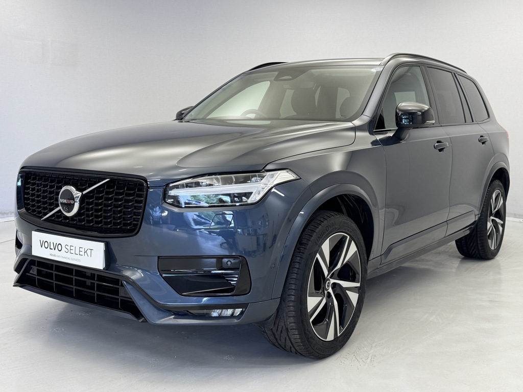 Volvo XC90 2.0 B5d 235 Plus Dark Awd Geartronic YL22OTE Blue #4