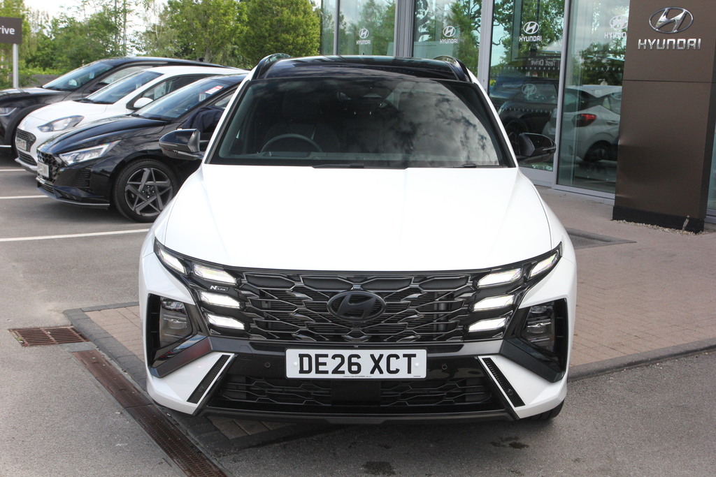 Hyundai Tucson 1.6T 150 N Line S Dct White #2
