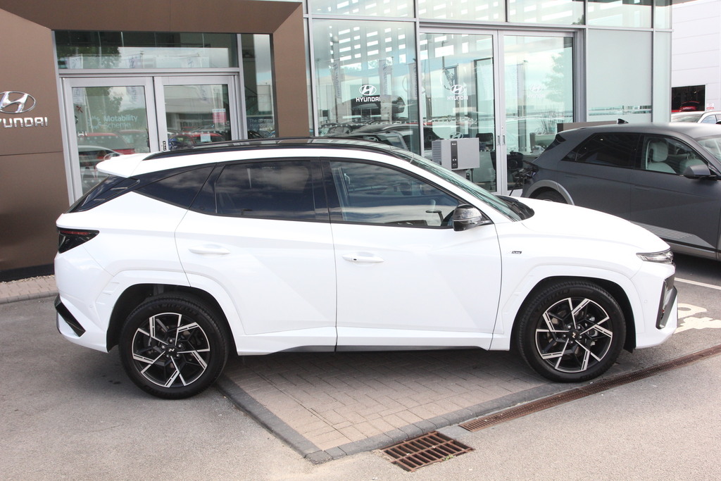 Hyundai Tucson 1.6T 150 N Line S Dct White #3