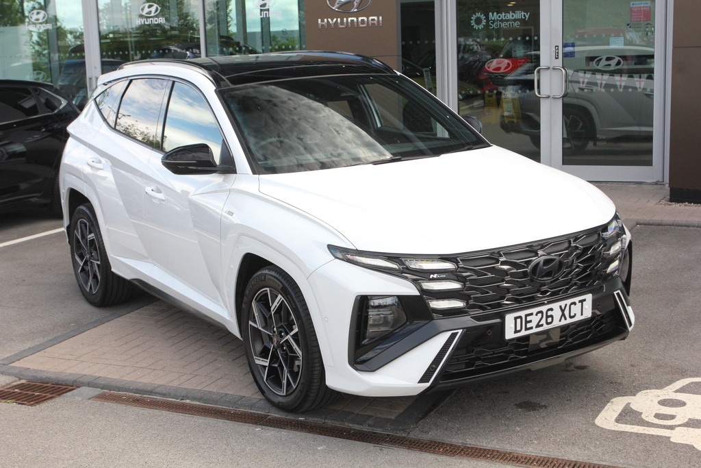 Hyundai Tucson 1.6T 150 N Line S Dct White