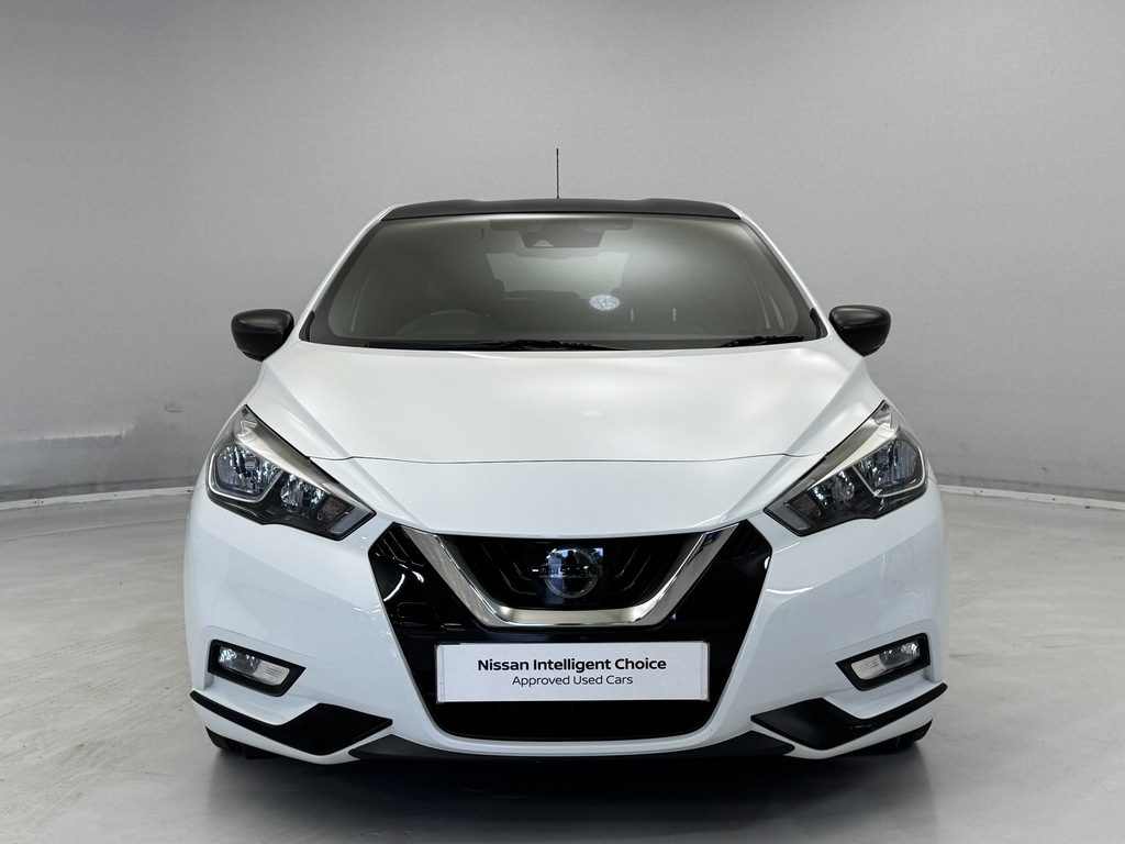 Nissan Micra 1.0 Dig-t 117 N-sport DL68SUA White #4