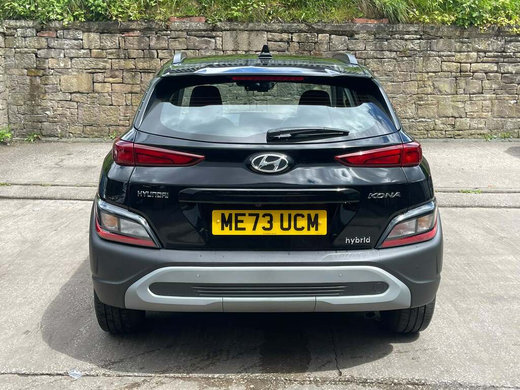 Hyundai Kona 1.6 Gdi Hybrid Se Connect Dct Black #6