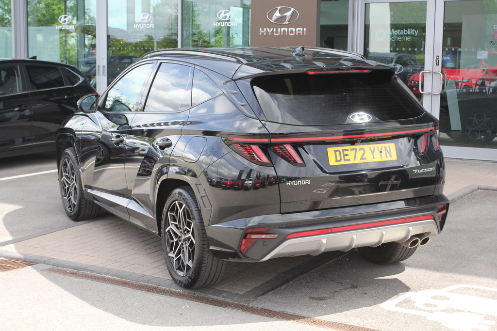 Hyundai Tucson 1.6 Tgdi N Line 2Wd DE72YYN Black #3