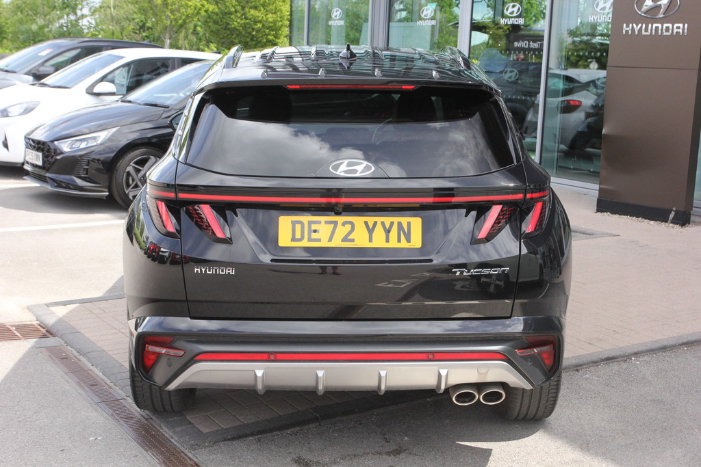 Hyundai Tucson 1.6 Tgdi N Line 2Wd DE72YYN Black #4