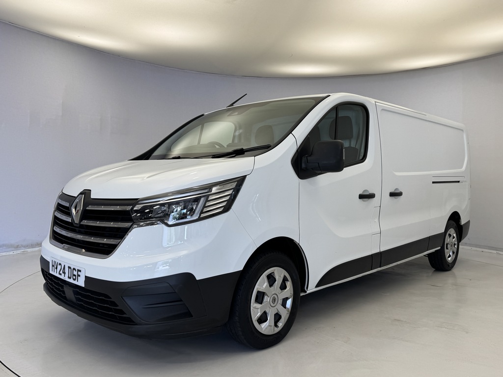 Renault Trafic Ll30 Blue Dci 130 Advance Safety Van White #3