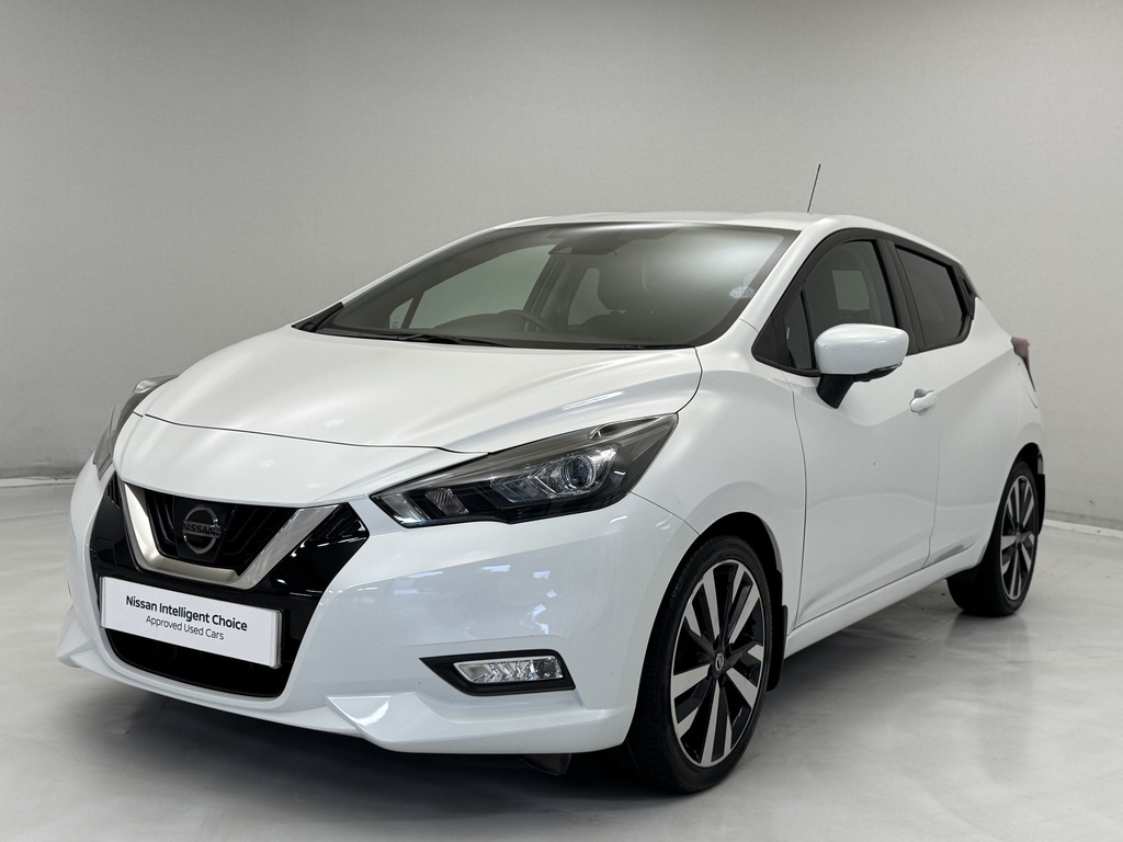 Nissan Micra 1.0 Ig-t 92 Tekna White #5