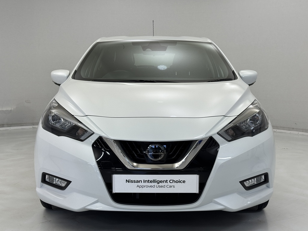 Nissan Micra 1.0 Ig-t 92 Tekna White #4