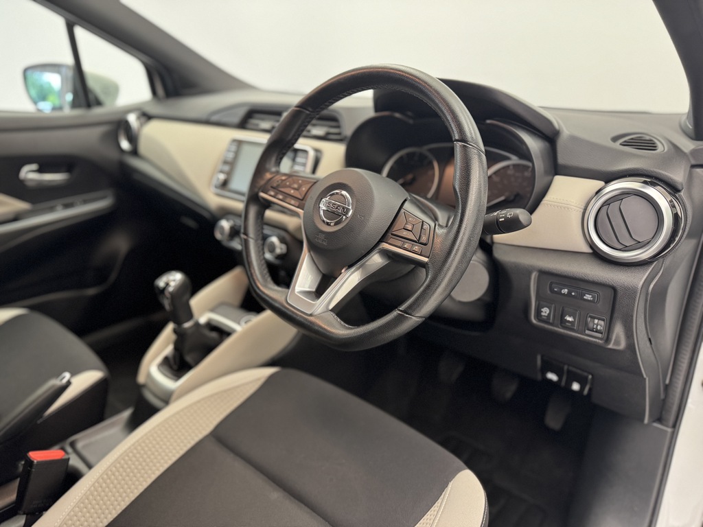 Nissan Micra 1.0 Ig-t 92 Tekna White #3