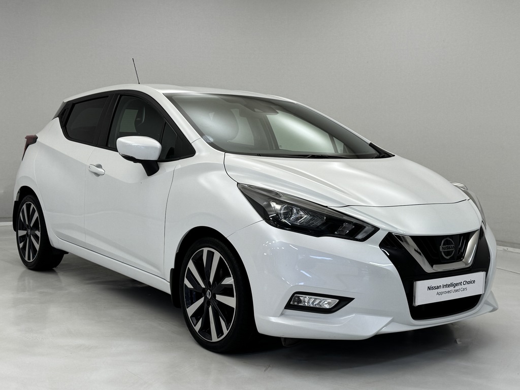 Nissan Micra 1.0 Ig-t 92 Tekna White #2