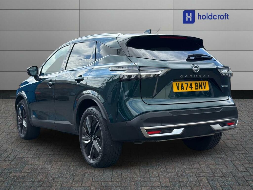 Nissan Qashqai 1.5 E-power Tekna VA74BNV Green #3