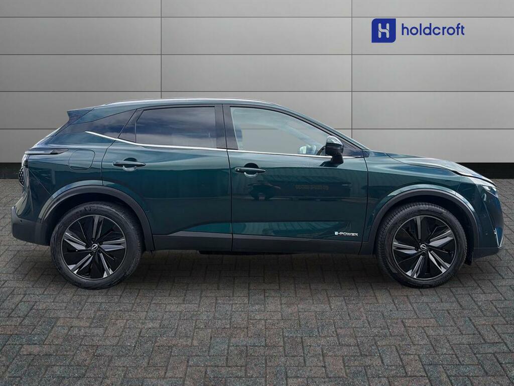 Nissan Qashqai 1.5 E-power Tekna VA74BNV Green #2