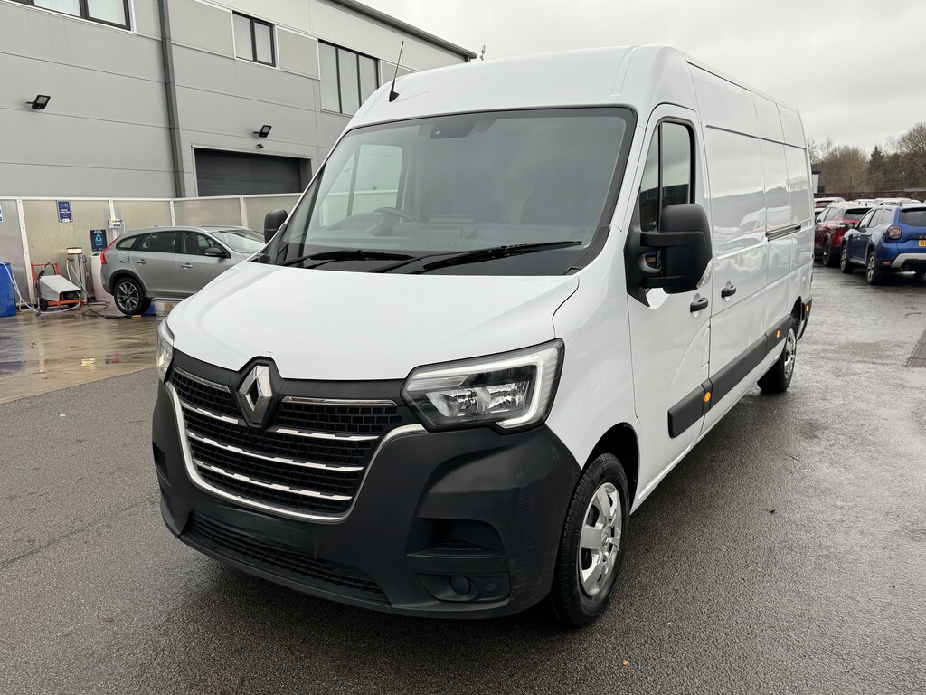 Renault Master Lm35dci 135 Business Medium Roof Van White #3