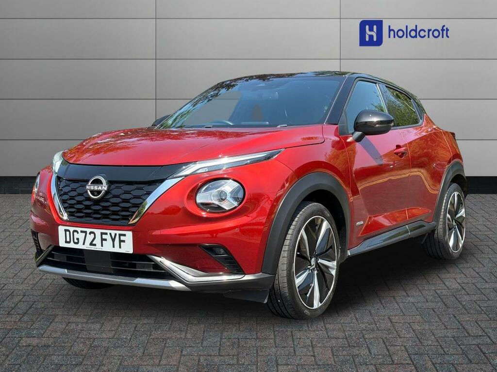 Nissan Juke 1.6 Hybrid Tekna DG72FYF Red #6