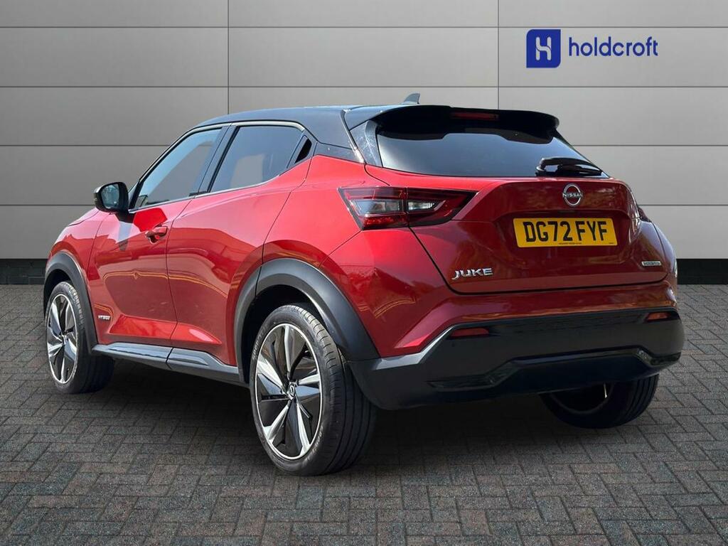 Nissan Juke 1.6 Hybrid Tekna DG72FYF Red #3