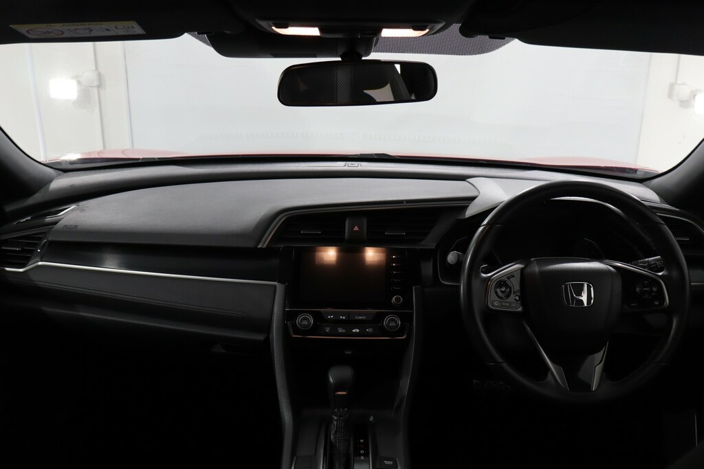 Honda Civic 1.5 Vtec Turbo Sport Cvt Red #4